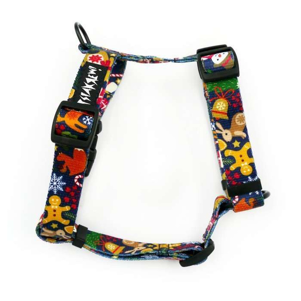 Harness for Dog, Model Winter is coming Guard Harness Small Harness for small dogs, puppies, black extras