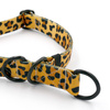 Half-choke collar Tarzan, 2.5 cm wide, medium and big dogs, black extras