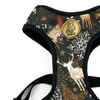 Dog Harness Deer Calls Black, Always Feeling Cool, Super Soft Psiakrew