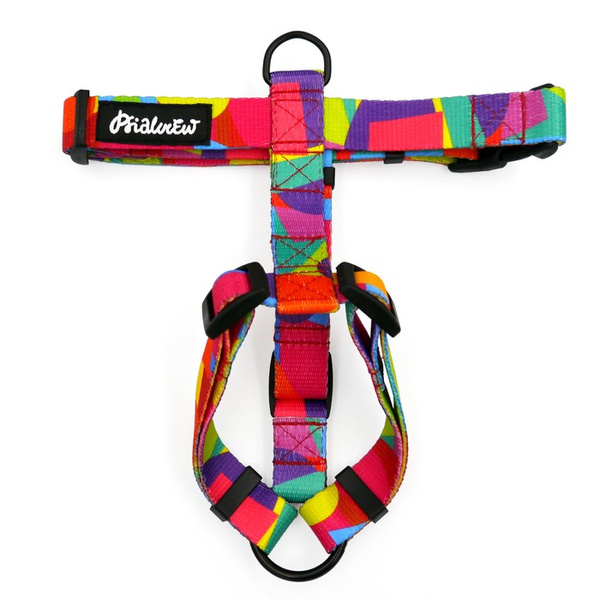 Harness for Dog Kaleidoscope Psiakrew Guard Harness Small Harness for small dogs, puppies, black extras