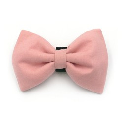 Light Pink Dog Bow Tie, Pet Bow Tie, Bowtie, Collar Attachment