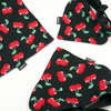 Dog Bandana Cherries handkerchief style to tie around your pet’s neck