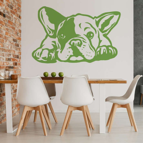 Wall decal Dog -French Bulldog Dreamer- wall decoration Baby Room Dog Lovers gift idea