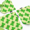Dog Bandana Green Frogs Psiakrew handkerchief style to tie around your pet’s neck