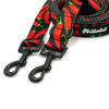 Smycz Dla Psa Przepinana Regulowana Red Hot Chili Psiakrew, 2,5 cm, karabińczyk 6cm czarny