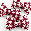 Coco checkered bow tie for a dog, elegant classic bow Psiakrew