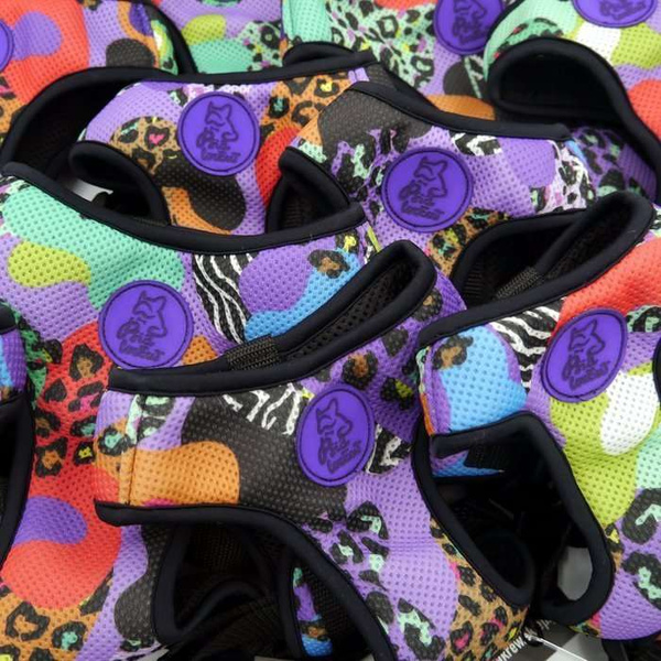 Dog Harness Crazy Leopard, Always Feeling Cool, Super Soft Psiakrew