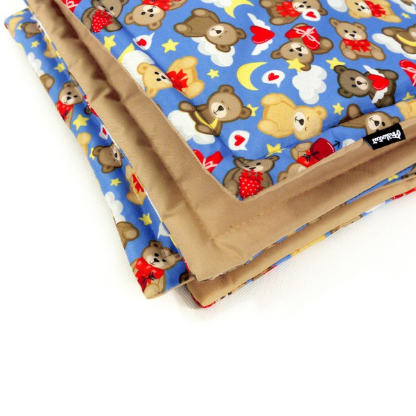 Waterproof Mat for the dog, puppy, cat, Teddy Bear Psiakrew Design