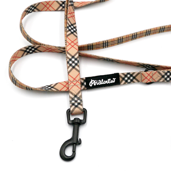 Walking leash for Dog Dogberry Psiakrew, width 1,5 cm, black snap hook 6 cm