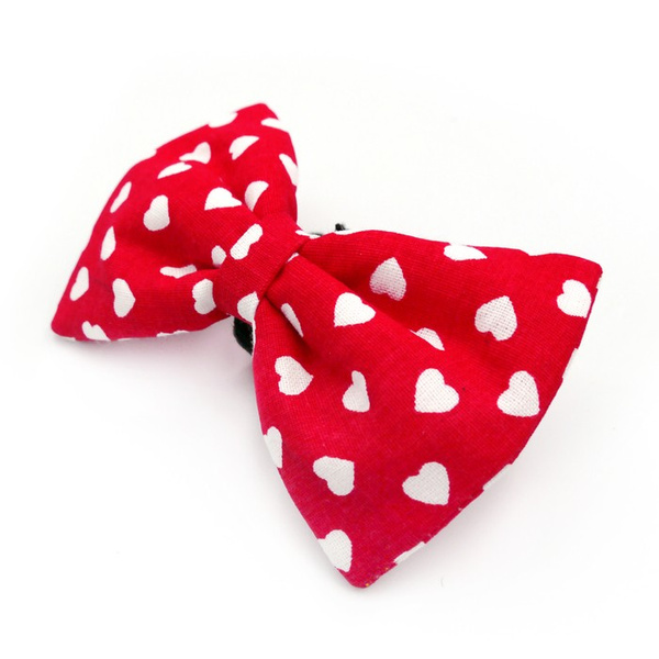 Dog Bow Tie Hearts