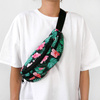 Fanny Pack Hip Bag Tropical Monstera, Bum Bag Psiakrew