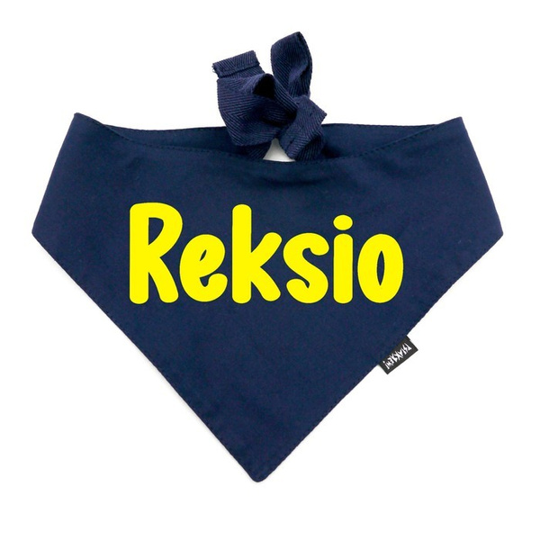 Psiakrew Bandana mit dem Namen des Hundes