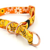 Half-Choke-Halsband Fleißige Bienen, 2 cm breit, für kleine Hunde, goldene Accessoires