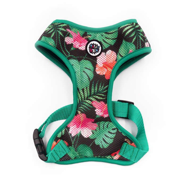 Dog Harness, Always Feeling Cool, Super Soft Psiakrew Tropical Monstera