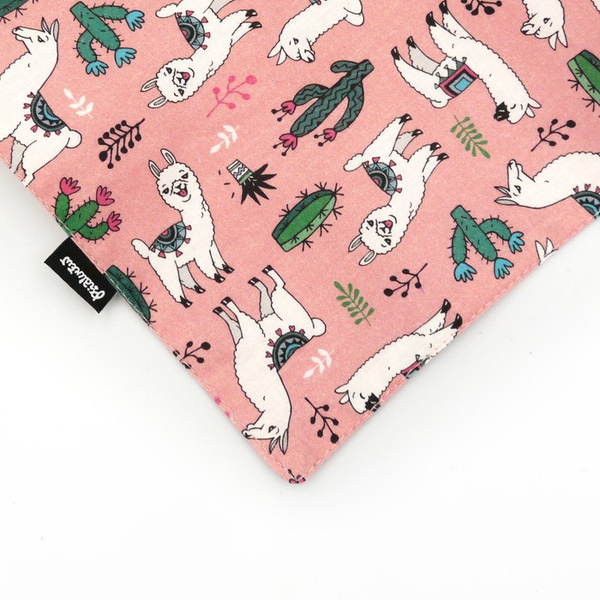 Premium Dog Bandana Llama handkerchief style to tie around your pet’s neck