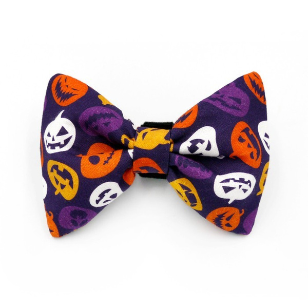 Halloween Dog Bow Tie Cat Pet, Terrible Pumpkin, Psiakrew