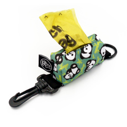 Pouch for poop bags Bamboo Panda Psiakrew