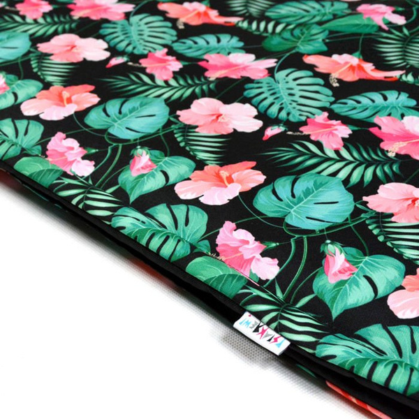 Waterproof Mat for the dog, puppy, cat Tropical Monstera Psiakrew Design