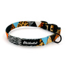 Dog Collar Psiakrew Wild Animals 2.5 cm, 1" wide, black extras