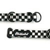 Half-choke collar Checker, 2 cm wide, for small dogs, black extras