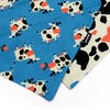 Double-sided bandana for Dog Spotted Cow, scarf with a tunnel for the collar Psiakrew