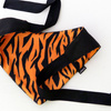 Premium Dog Bandana Tiger, Animal Print handkerchief style to tie around your pet’s neck