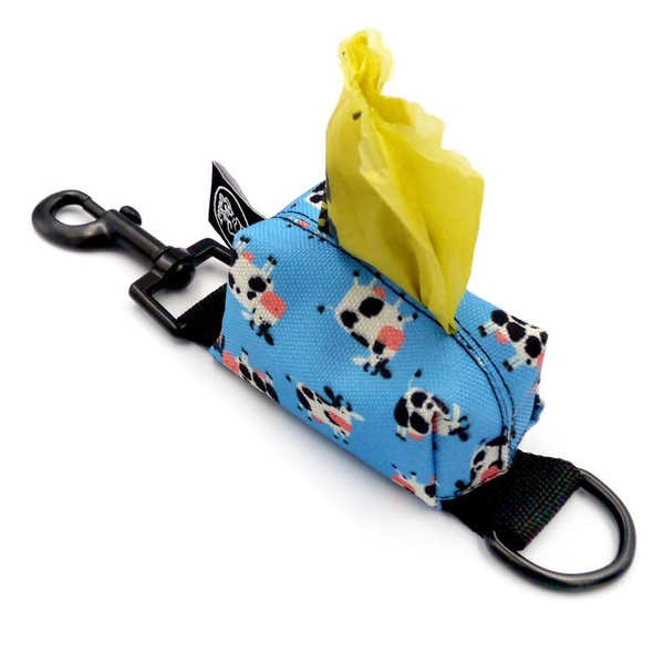 Pouch for poop bags Spotted Cow Psiakrew
