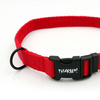 Red Collar for dog Psiakrew, 2 cm 0.78" wide, for smaller dogs