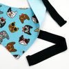 Dog Bandana French Bulldog Psiakrew handkerchief style to tie around your pet’s neck