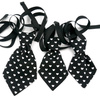 Black Tie with hearts for dogs Psiakrew