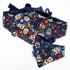 Dog Bandana Día de los Muertos handkerchief style to tie around your pet’s neck
