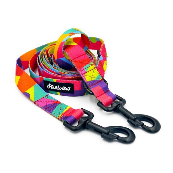 Dog Leash Kaleidoscope snap hook black 8cm