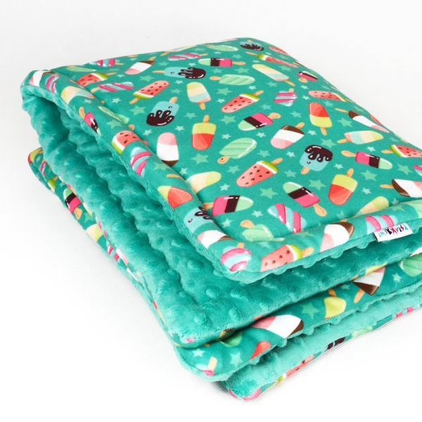 Premium Mat Plaid Blanket for the dog Ice Ice Baby Psiakrew Design