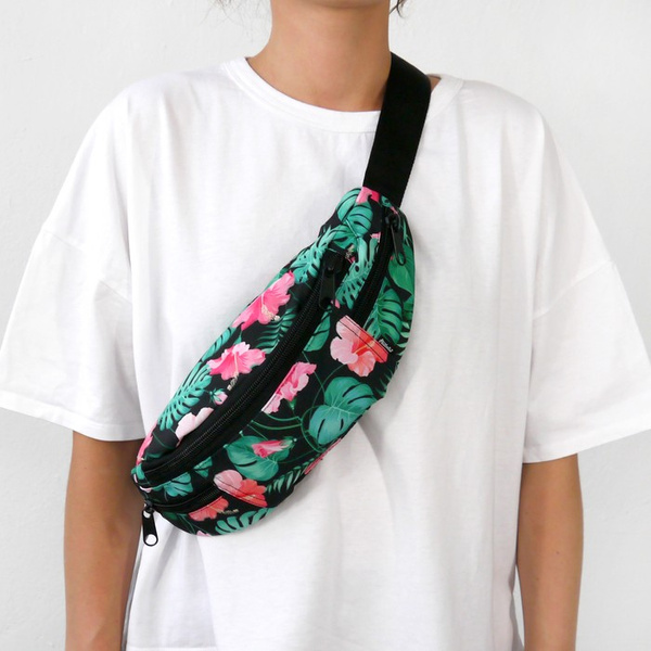 Nerka Biodrowa Saszetka Tropical Monstera Psiakrew