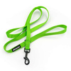 Lime Dog Leash width 2 cm 0.78 ", black extras