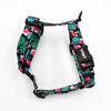 Harness for Dog, Model Tropical Monstera Guard Harness, black extras