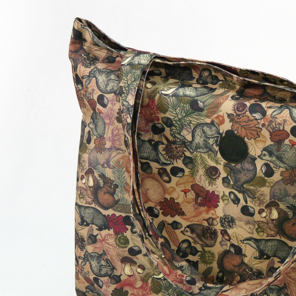 Large Shoulder Bag Forest Treasures Psiakrew