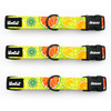 Dog Collar Lemonade Psiakrew, 2 cm 0.78"  wide, for smaller dogs