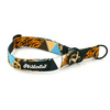 Half-choke collar Wild Animals, 2 cm wide, for small dogs, black extras