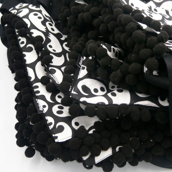 Halloween Dog Bandana Ghosts Psiakrew, handkerchief style to tie around your pet’s neck