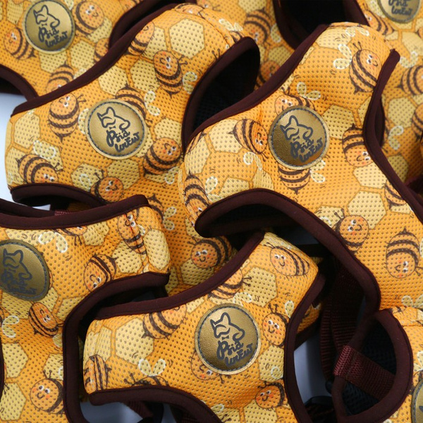Dog Harness Busy Bees Psiakrew , Always Feeling Cool, Super Soft