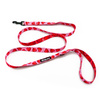 Walking leash for Dog Lollipops Psiakrew, width 2 cm, black snap hook 6 cm