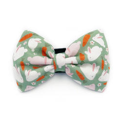 Psiakrew Dog Bow Tie Catch the Bunny, elegant classic bow