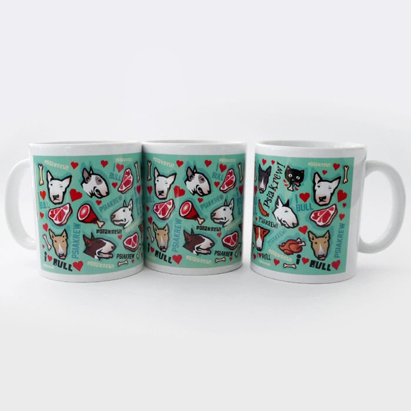 Mug Bull Terrier Gourmet Psiakrew