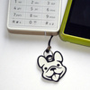 French Bulldog Lollipop, dog pendant, tag, charms