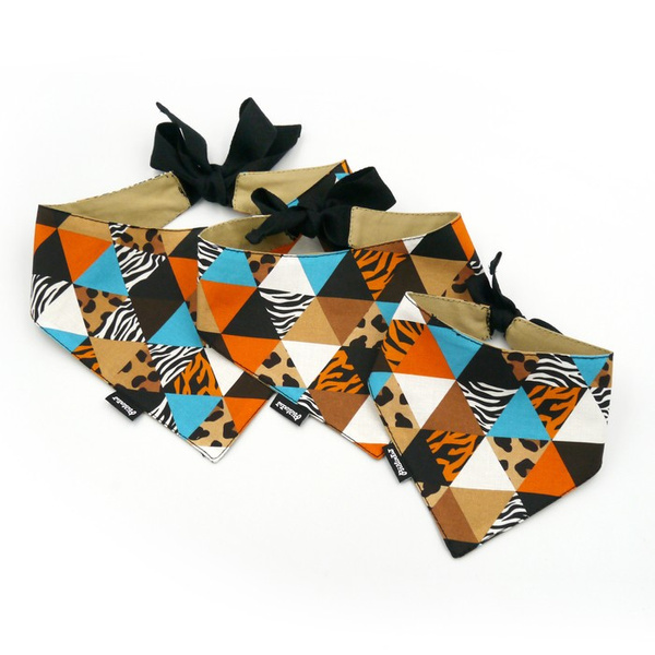 Wild Animals Psiakrew Bandana, gebundenes Taschentuch, Baumwollschal