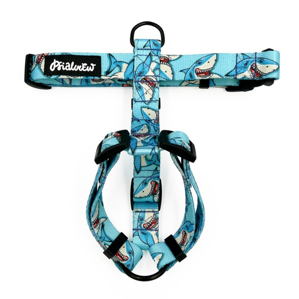 Harness for Dog, Model Shark Guard Harness Small Harness for small dogs, puppies, black extras