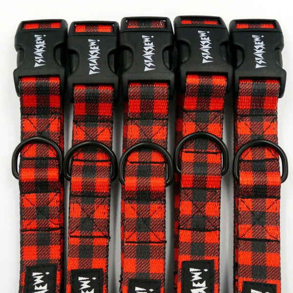 Obroża dla Psa Regulowana Lumberjack, wąska 2 cm, dla mniejszych psów i szczeniaków