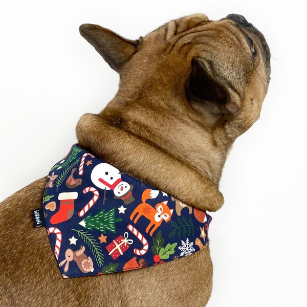 Premium Dog Bandana Winter is coming handkerchief style to tie around your pet’s neck