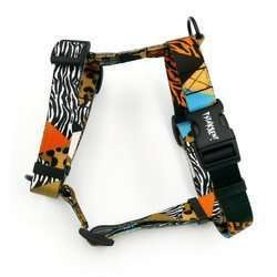 Harness for Dog, Model Wild Animals Guard Harness Small Harness for small dogs, puppies, black extras